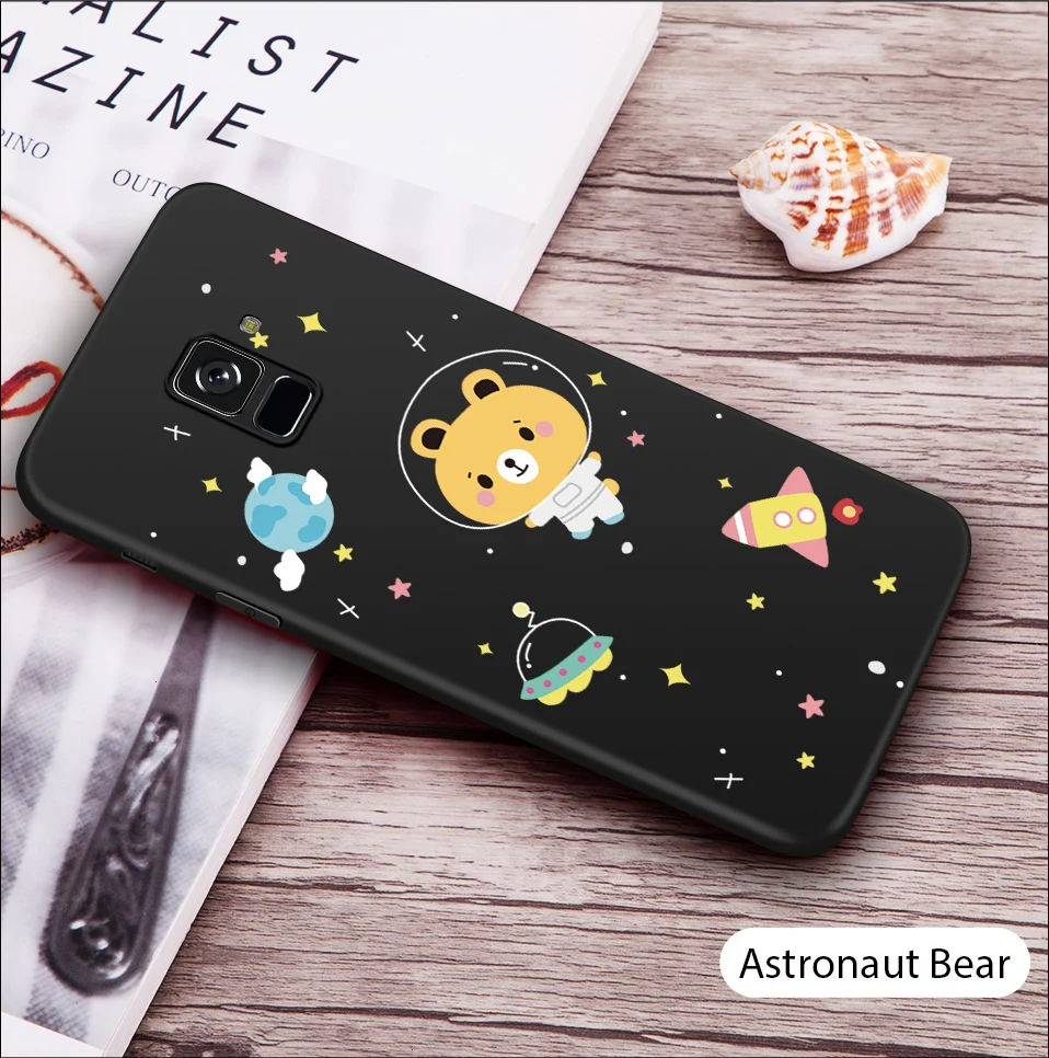 ASINA чехол с героями мультфильмов для samsung Galaxy A8 чехол силиконовый ударопрочный для Galaxy A8 Plus чехол Funda Bumper Coque