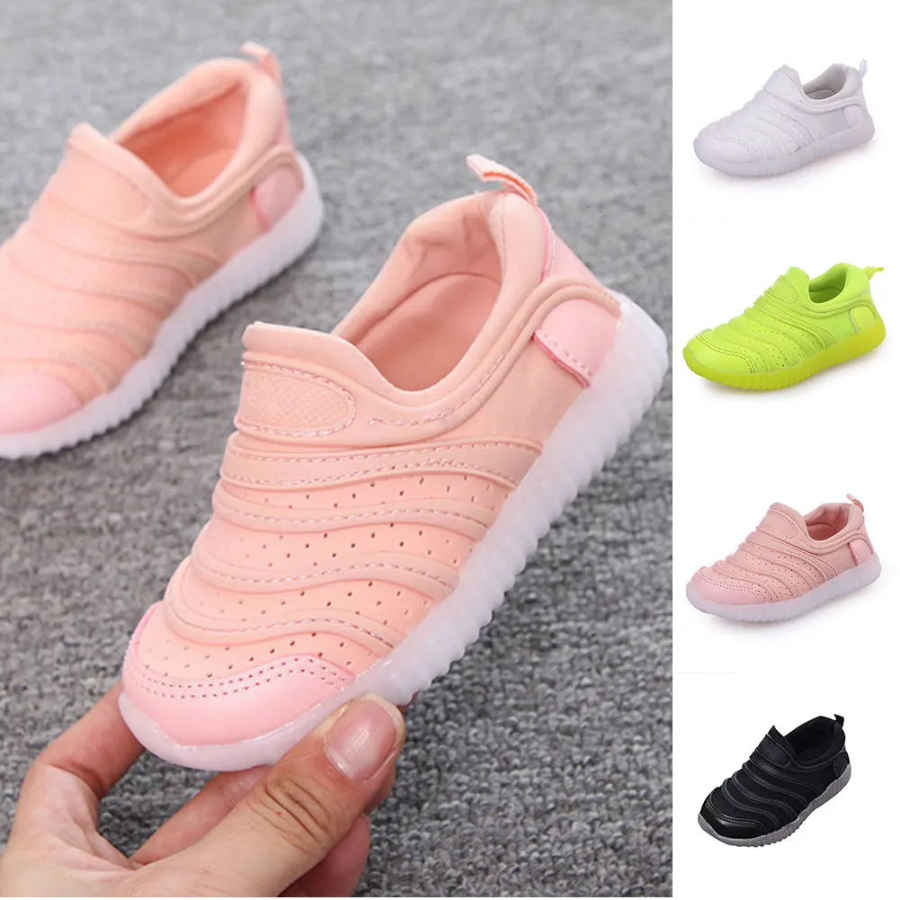 Новые детские спортивные кроссовки для бега начинающих ходить мальчиков и