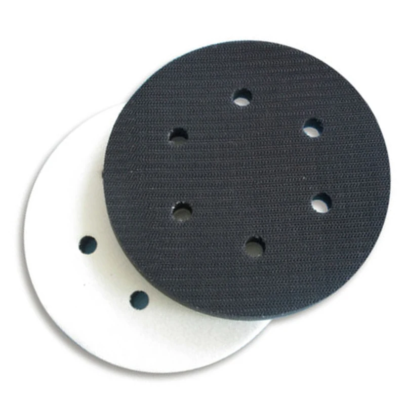 

1pc Soft Interface Pad Hook & Loop Sanding Disc Rotary Power Parts Tools AU