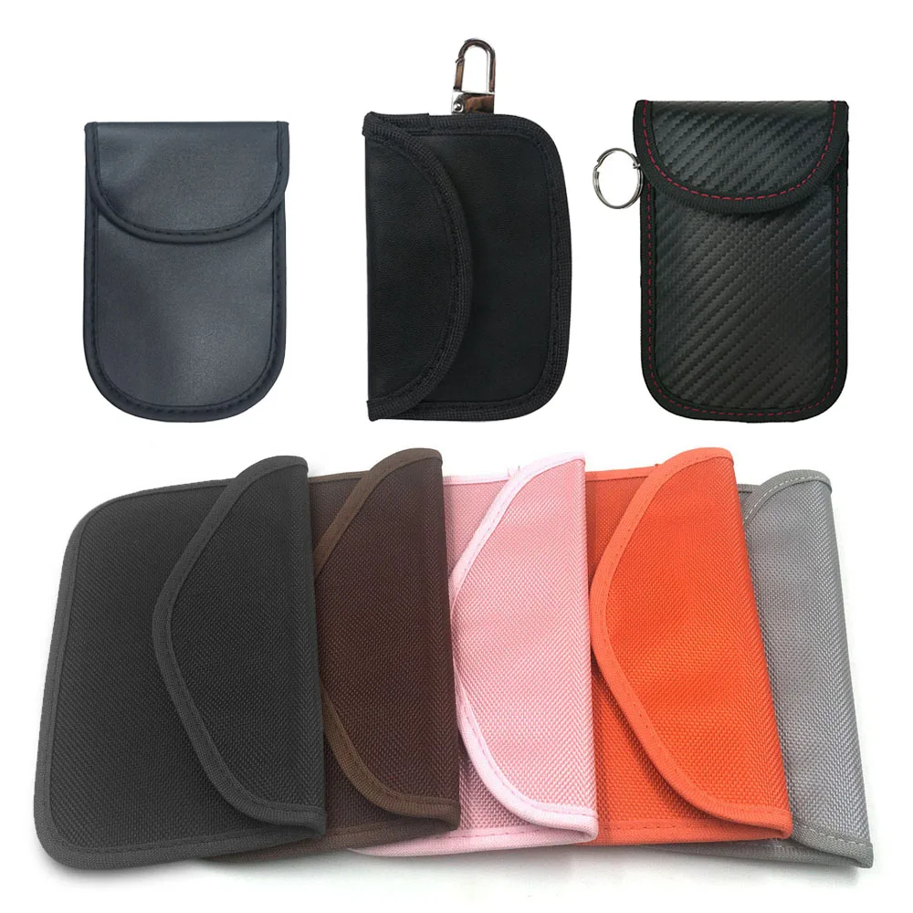 Миниатюрный автомобильный брелок для блокировки сигнала чехол с RFID