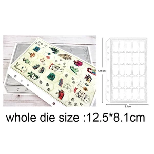 Frame Retangle Cutting Die for DIY Scrapbooking Photo Album Decorative Embossing DIY Paper Cards