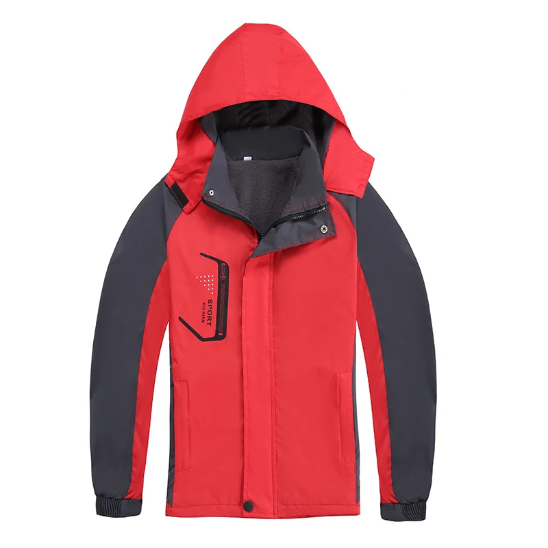 Outdoor Hiking Jacket Women Fleece Warm Breathable Ski Suit Windproof Waterproof Coat Camping Mountaineering Winter | Спорт и