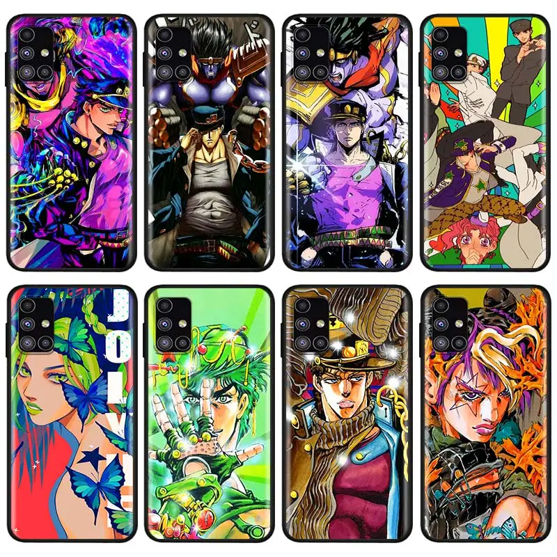 

Anime JoJo Bizarre Adventure For Samsung Note 20 10 8 9 M02 M31 S M60S M40 M30 M21 M20 M10S F62 M01 Ultra Pro Plus Phone Case