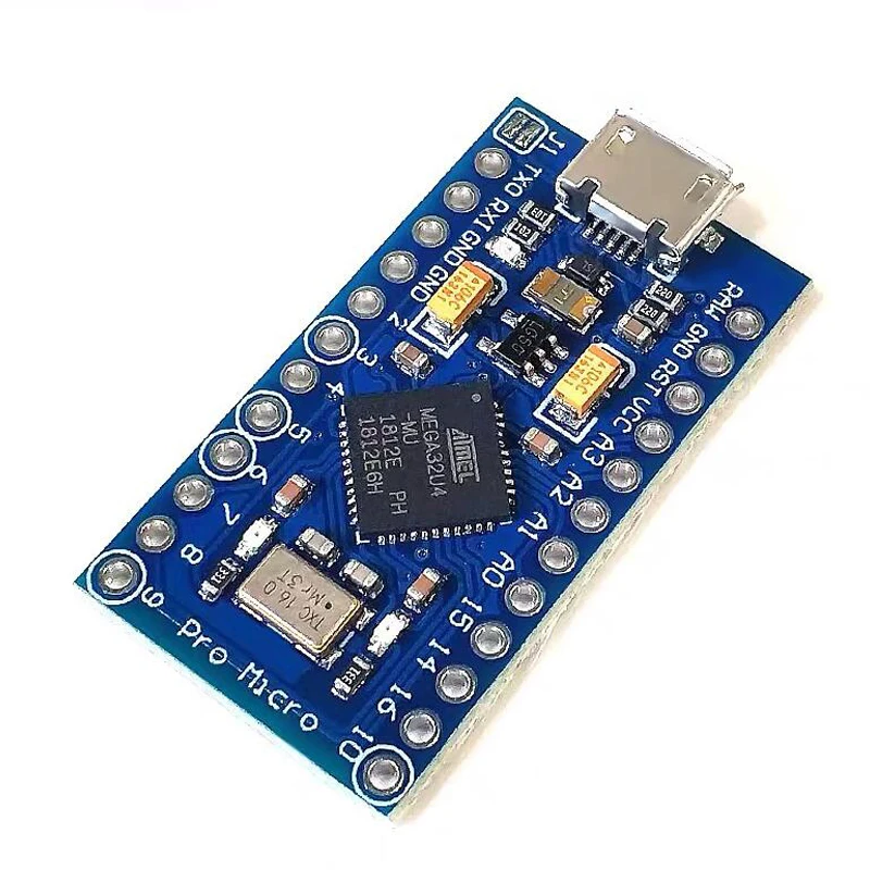 ATMEG328P для Arduino pro Micro Atmega32U4 micro USB 5 В/16 м макетная плата электронного