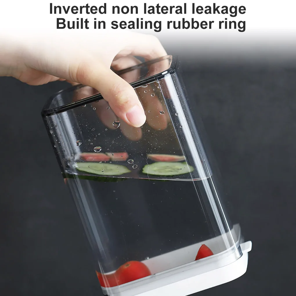 Прозрачный герметичный Кухонный Контейнер для кофе с крышкой контейнер хранения