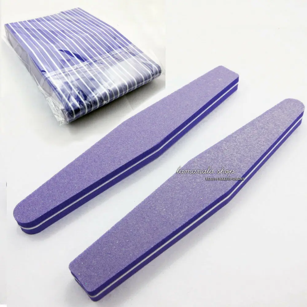 10 шт. пилки для ногтей блок полировки губка маникюра #100 #180