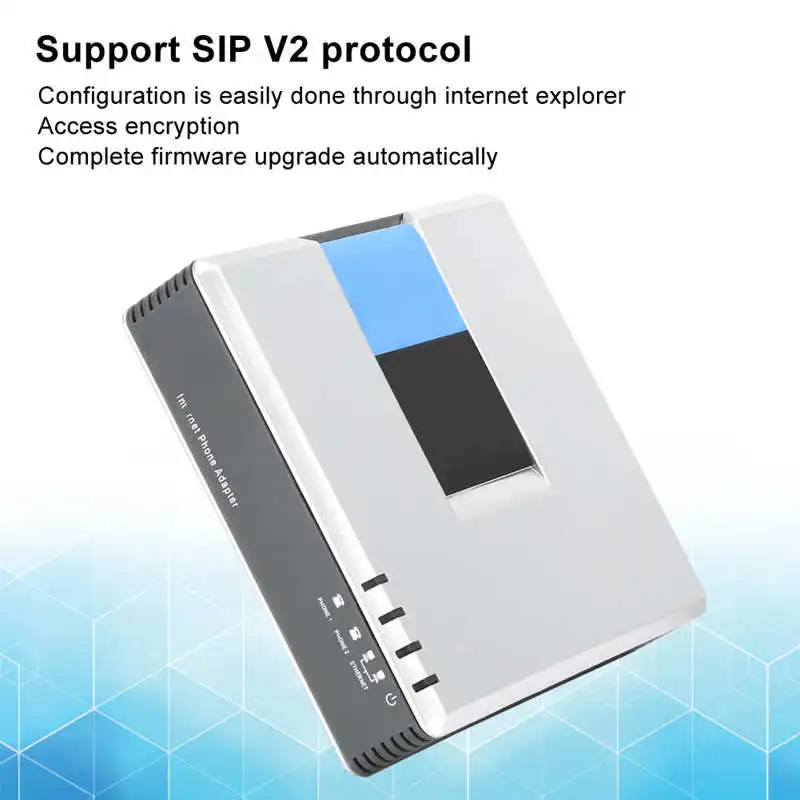 VoIP шлюз telefone voip двухпортовый интернет адаптер для телефона протокол