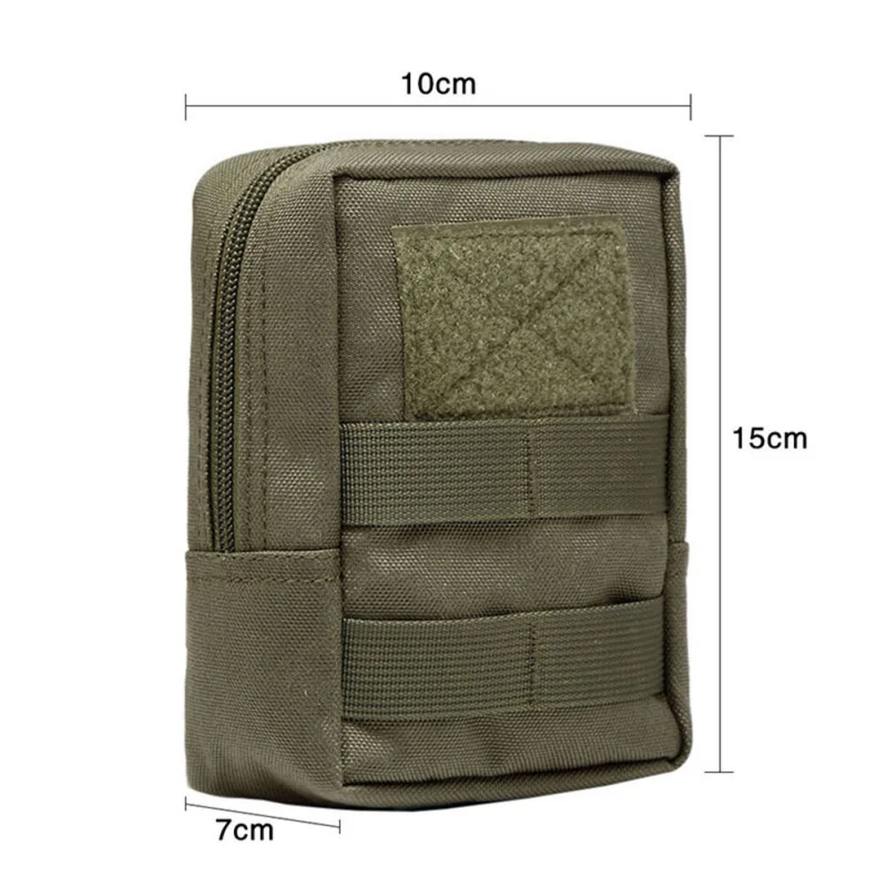 

1Pcs Tactical Waist Bag Magzine Pouch Military Edc Airsoft Molle Belt Pouch Hunting Accessaries Waist Pack For Hunting .
