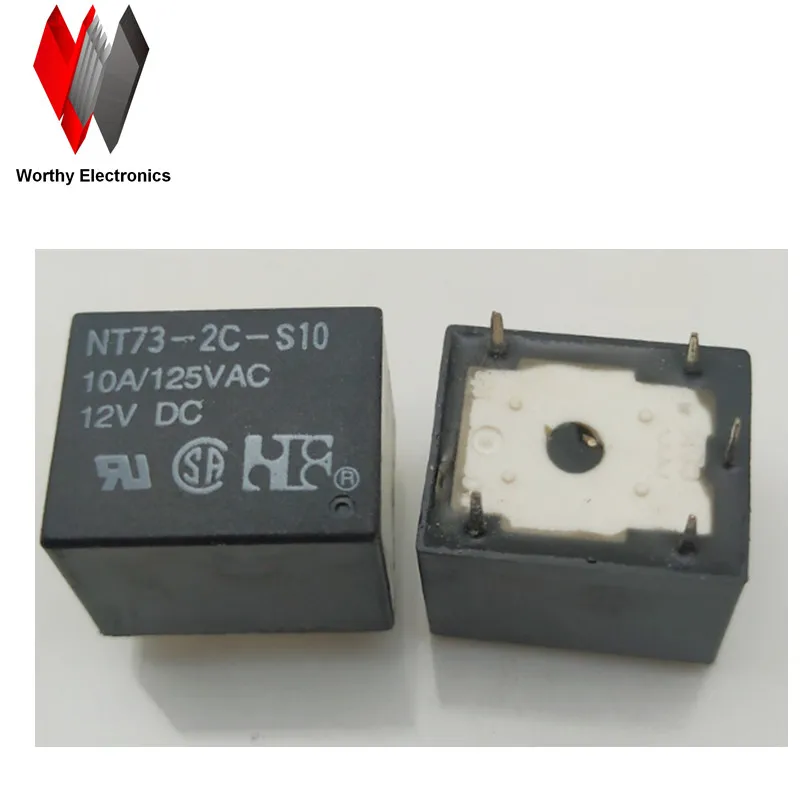 

wholesale 10pcs/lot relay NT73-2C-S10-12vdc