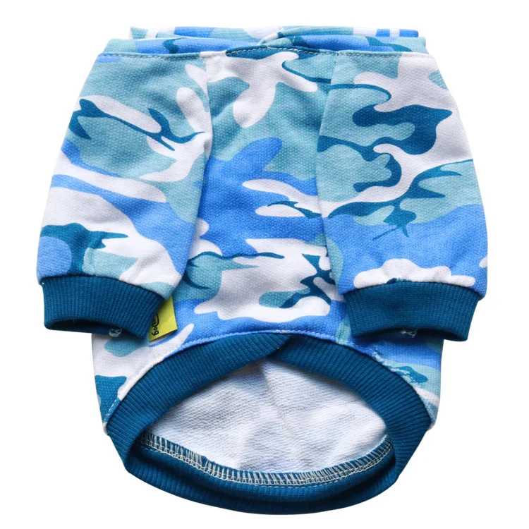 

Pet Clothing Dog Clothing Cotton Camo with Hat Hoodie T-shirt Teddy Chihuahua Clothing dog costume