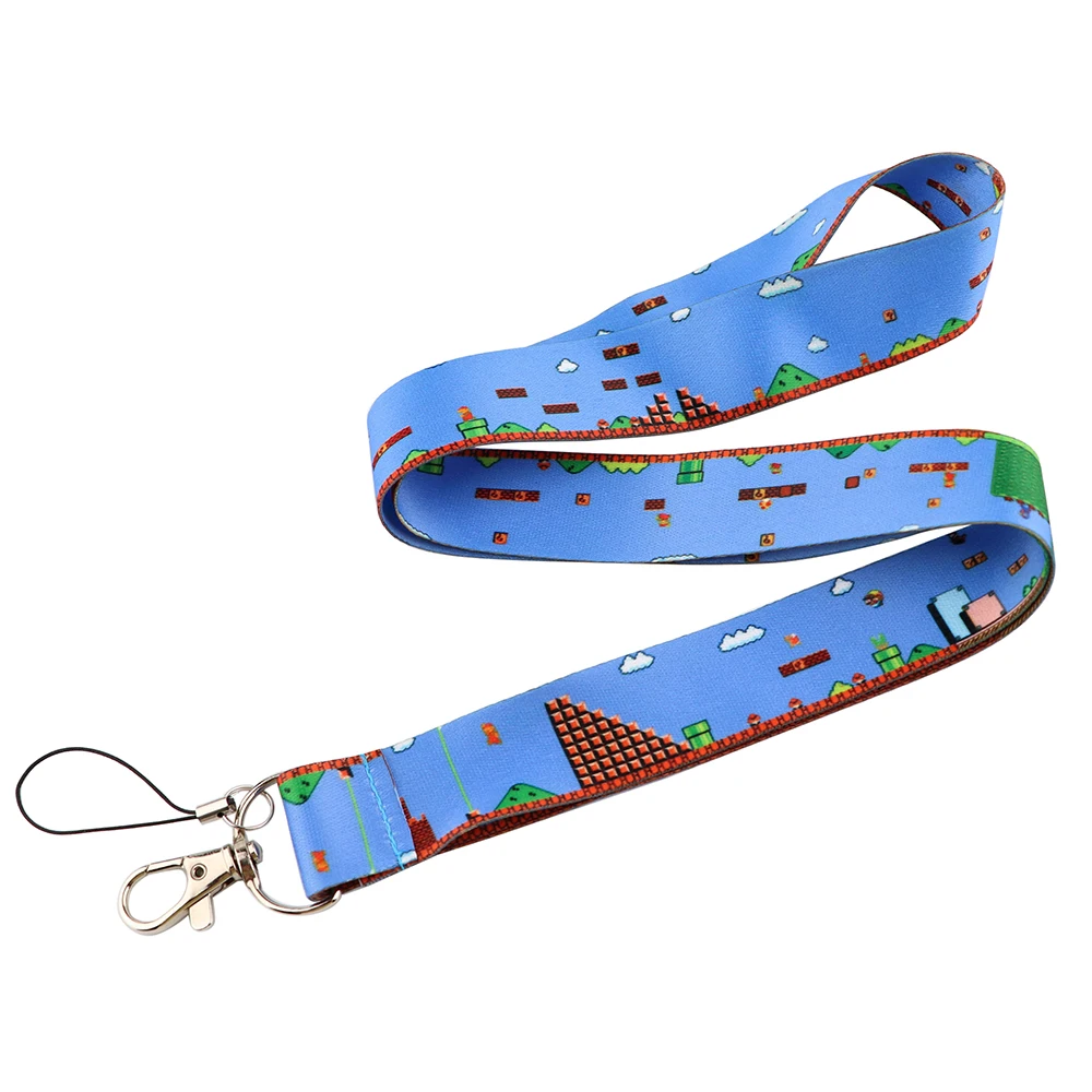 

CB1160 Game Cartoon Neck Strap Lanyard for Key ID Card Gym Cell Phone Straps USB Badge Holder DIY Hang Rope Lariat Lanyard