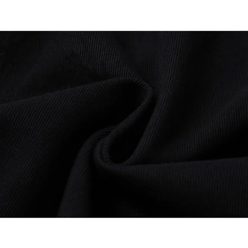 Женский кардиган в стиле Харадзюку черное пальто с длинным рукавом уличная