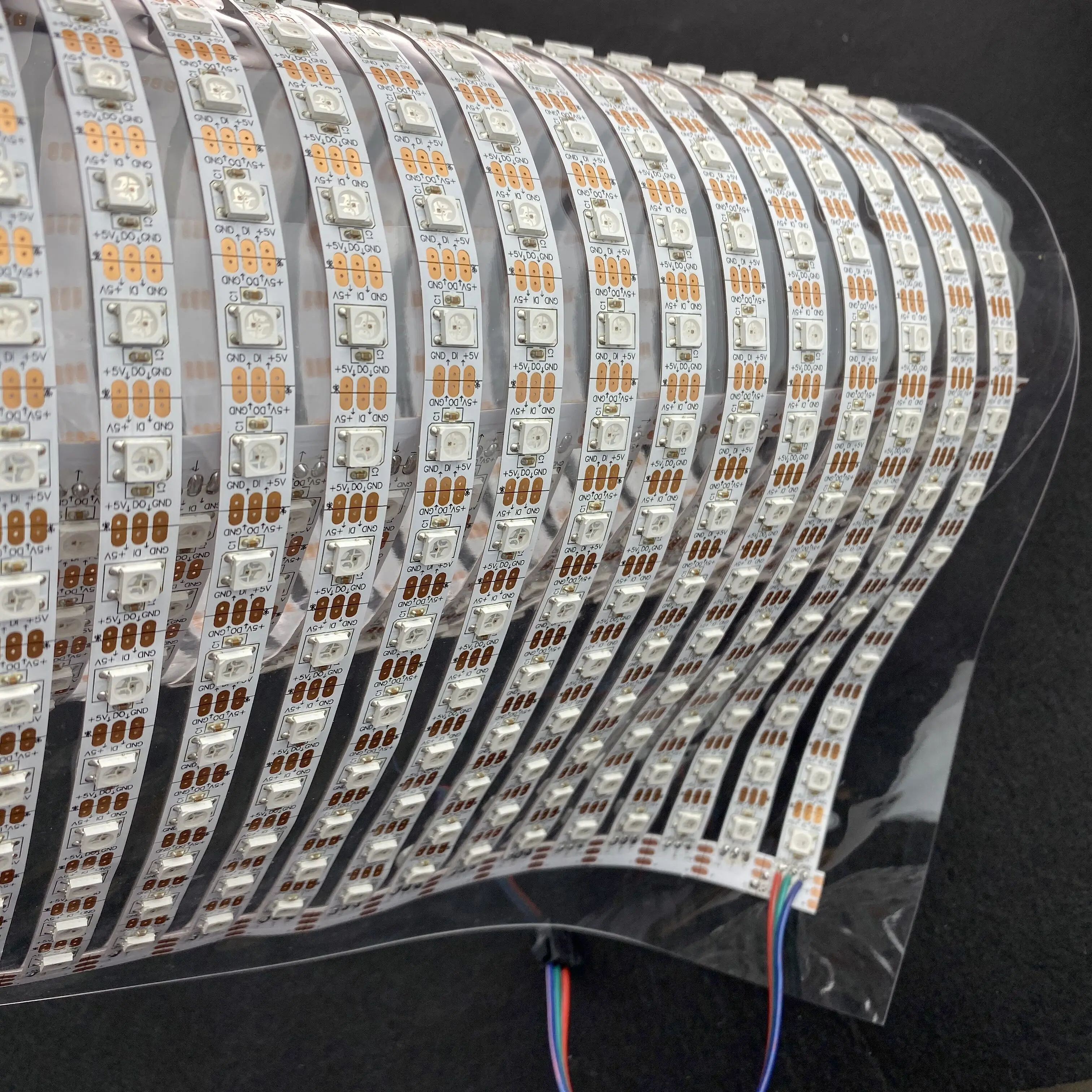 Полноцветный светодиодный RGB светильник SK6812 30*30 пикселей 5 в пост. Тока Размер
