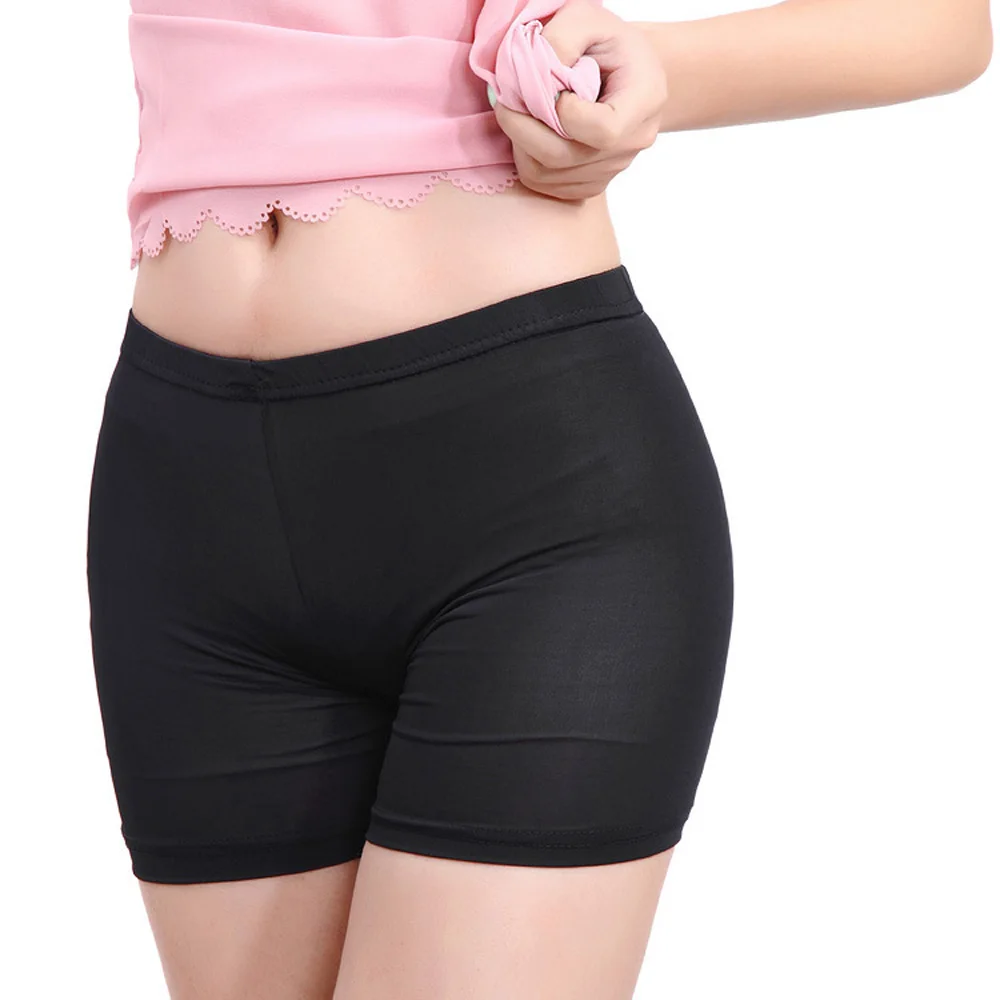 Женские кружевные плотные трусы мягкие под юбку Шорты Модальные боксеры нижнее