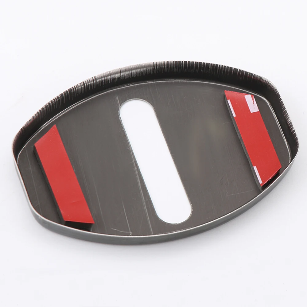 4PCS/Lot For VW POLO JETTA MK5 MK6 Passat B5 B6 B7 GOLF MK7 Scirocco CC Touran Tiguan Touareg Door lock cover car-styling - купить по