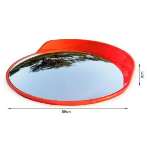 60cm Wide Angle Security Curved Convex Road PC Mirror Traffic Driveway Safety | Инструменты