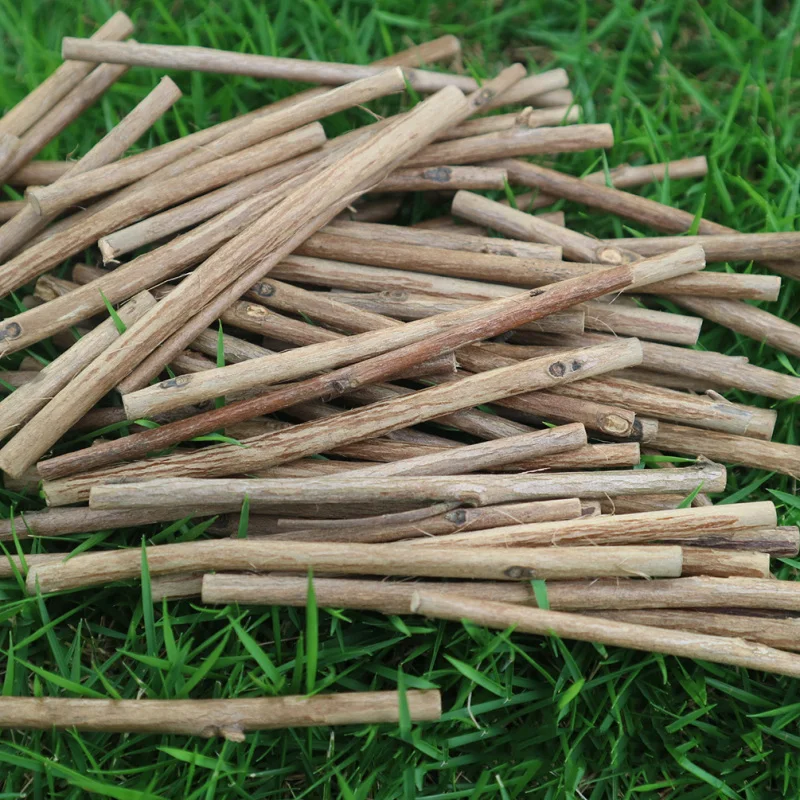 100 шт. деревянные палочки для рукоделия 10 см | Дом и сад