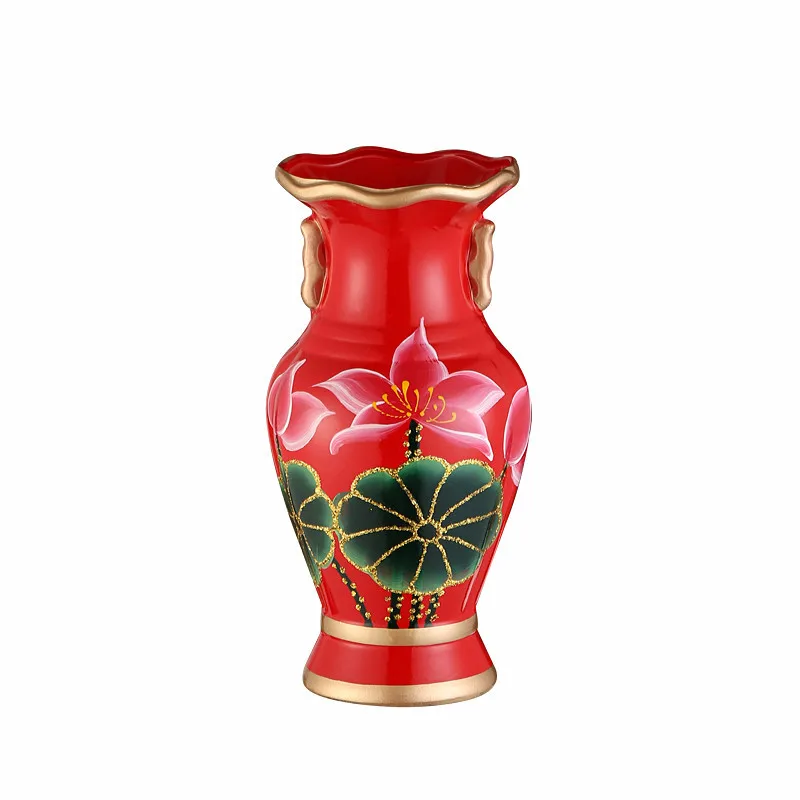 

Ceramic Acrylic Vase, Buddha Hall, Wedding And Festive, Chinese Style Home Decorations Dried Flowers