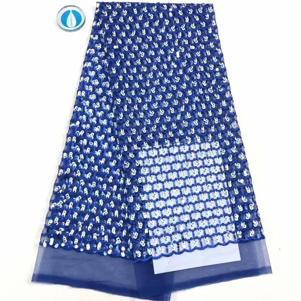 Зеленое Африканское парчовое кружево высокого качества жаккардовое нигерийское