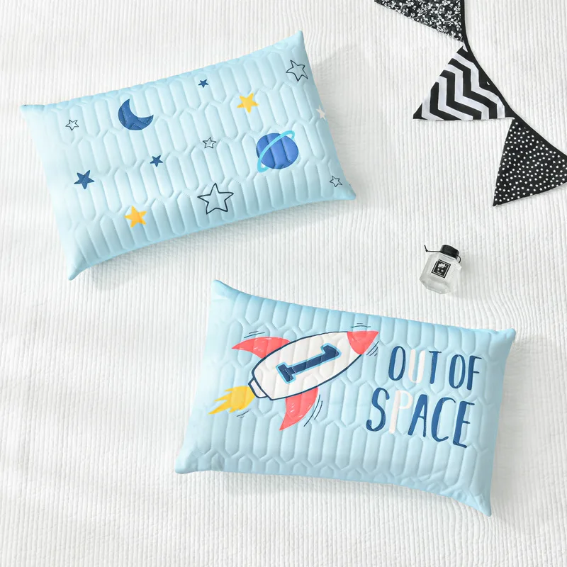 Детское постельное белье подушка для сна плоская ортопедическая детская с
