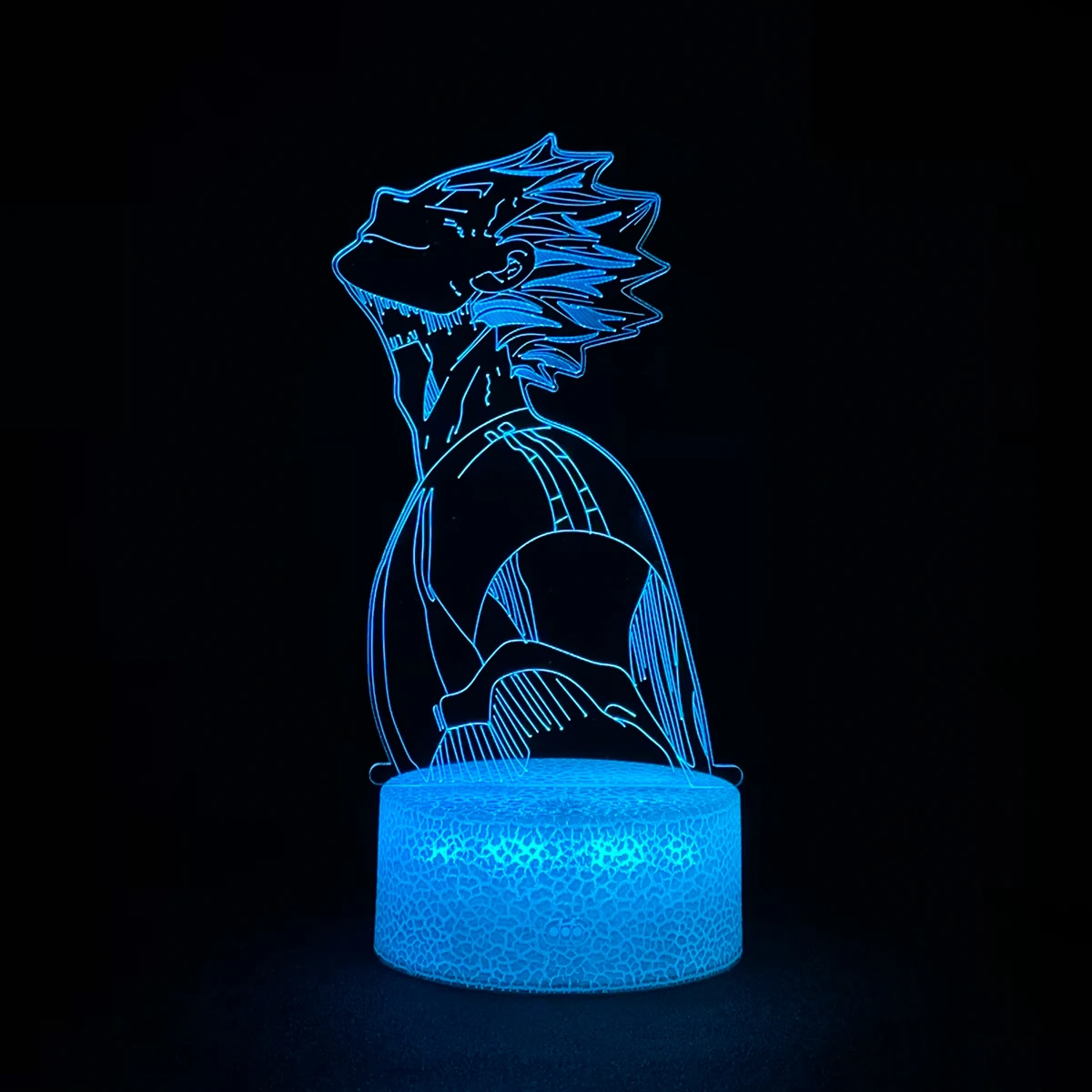 

3d Night Light Anime Haikyu Bokuto Light for Bedroom Decor Child Kids Birthday Gift Manga Gadget Kotaro Bokuto Lamp Haikyuu
