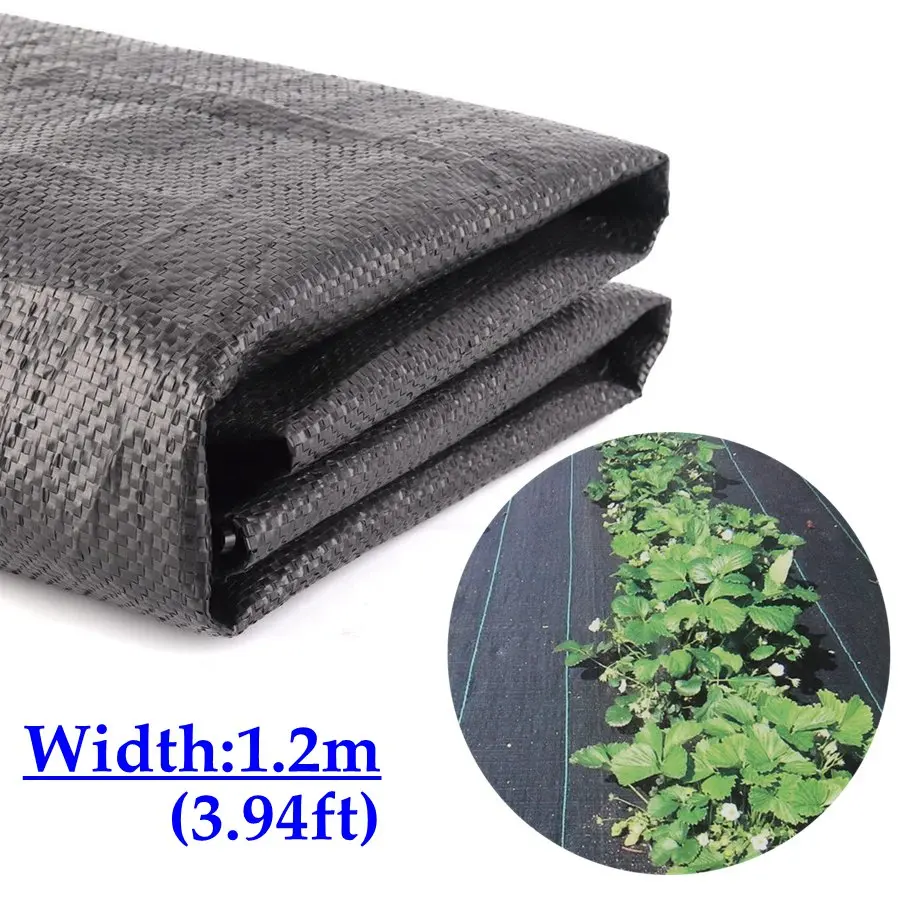 

Wholesale Width 1.2m 3.93ft 90gsm PP Agricultural Greenhouse Plastic Weed Mat Good Water Release Landscape Fabric