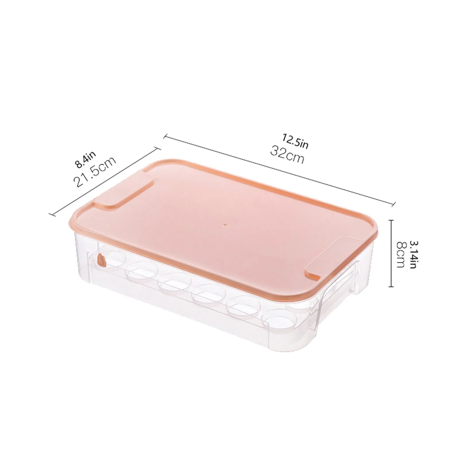 Контейнер для хранения яиц кухонный держатель Штабелируемый пластиковый