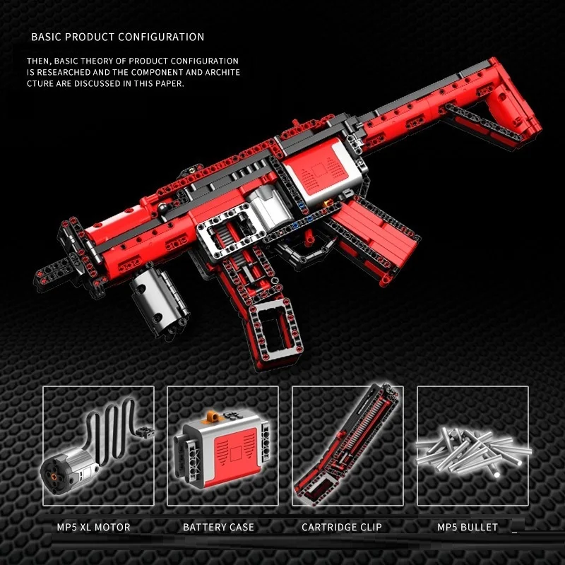 Пневматический пистолет сделай сам собранная игрушка электрическая винтовка