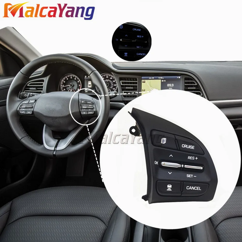 Кнопка для Hyundai Elantra Overseas 2017 GT 2019 Veloster feisi 2018 1 6 t рулевое колесо кнопки круиз