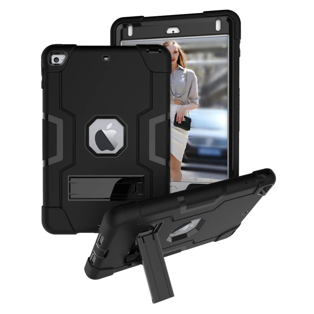 Чехол для iPad Mini 4 5 защитный чехол ударопрочный противоударный силиконовый + ПК