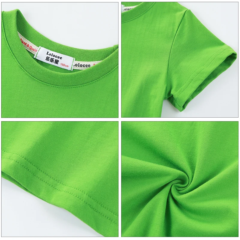 

2022 New Lightning Luminous Short Sleeve T-shirt Kid Boys Summer Printed Shirt Children Thin Cotton Casual Clothes Boys Tops