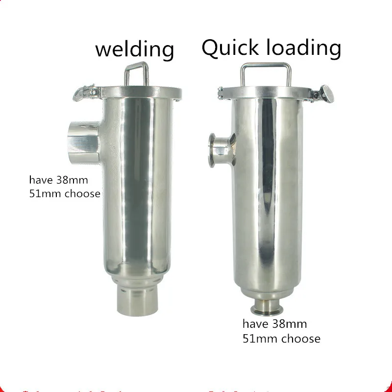 

Free shipping 1.5'' Sanitary Stainless Steel TriClamp Filter 100 mesh