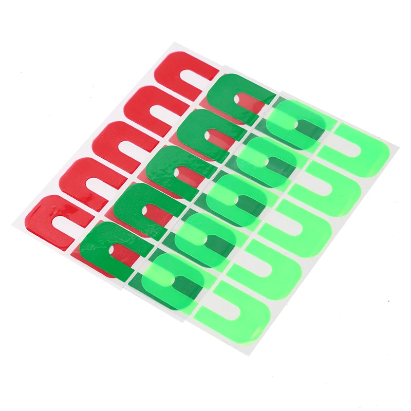 Лаковый протектор для ногтей 10 шт./лист держатель наклеек креативный U-образный