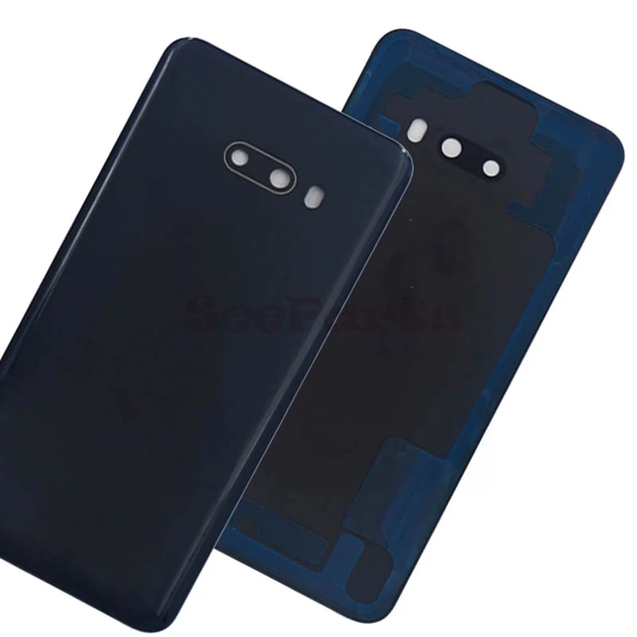 Протестировано для LG G8 ThinQ крышка аккумулятора задняя корпуса стеклянная G820 G820N 6 1
