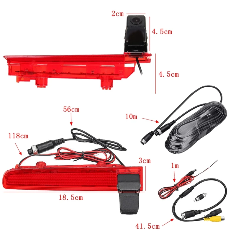 Автомобильная Hd камера заднего вида запасная стоп сигнал для транспортера Т5 и