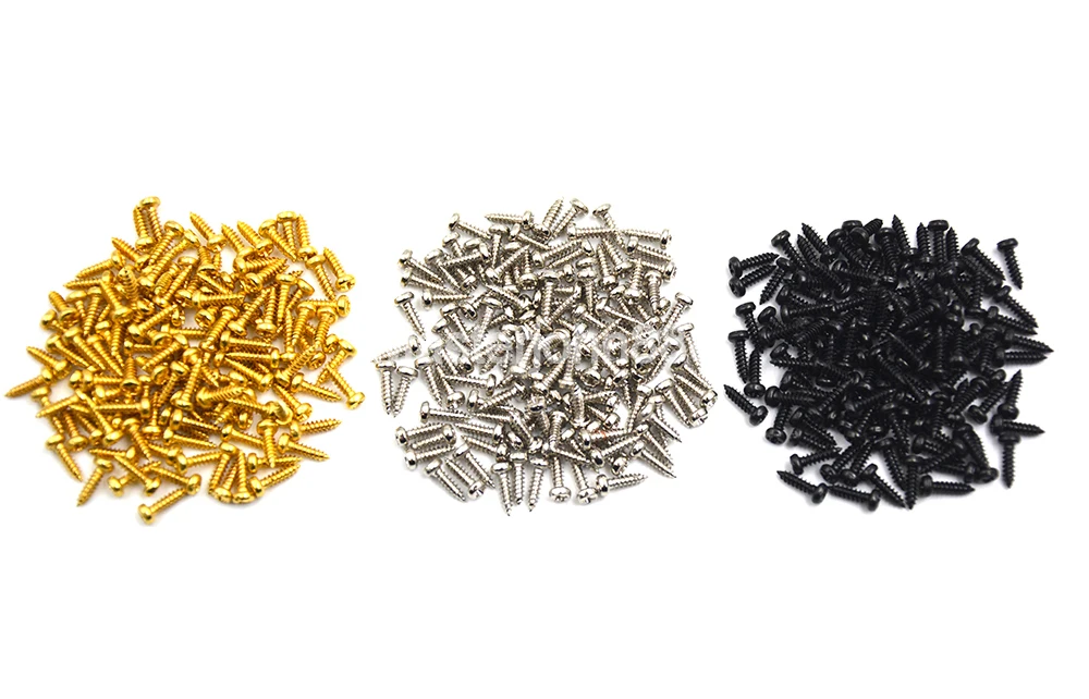 

100pcs Acoustic Electric Guitar Bass Tuning Pegs Tuners Machine Head Screws