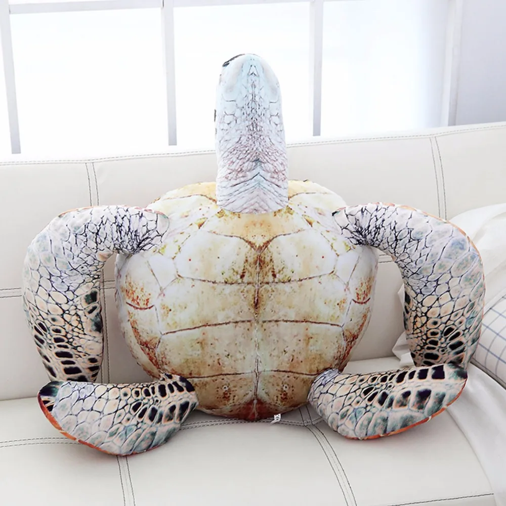 

New Hot 1pc 20cm/30cm/40cm/50cm/70cm Lovely Ocean Sea Turtle Plush Toys Soft Tortoise Stuffed Animal Dolls Pillow Cushion Gifts For Kids