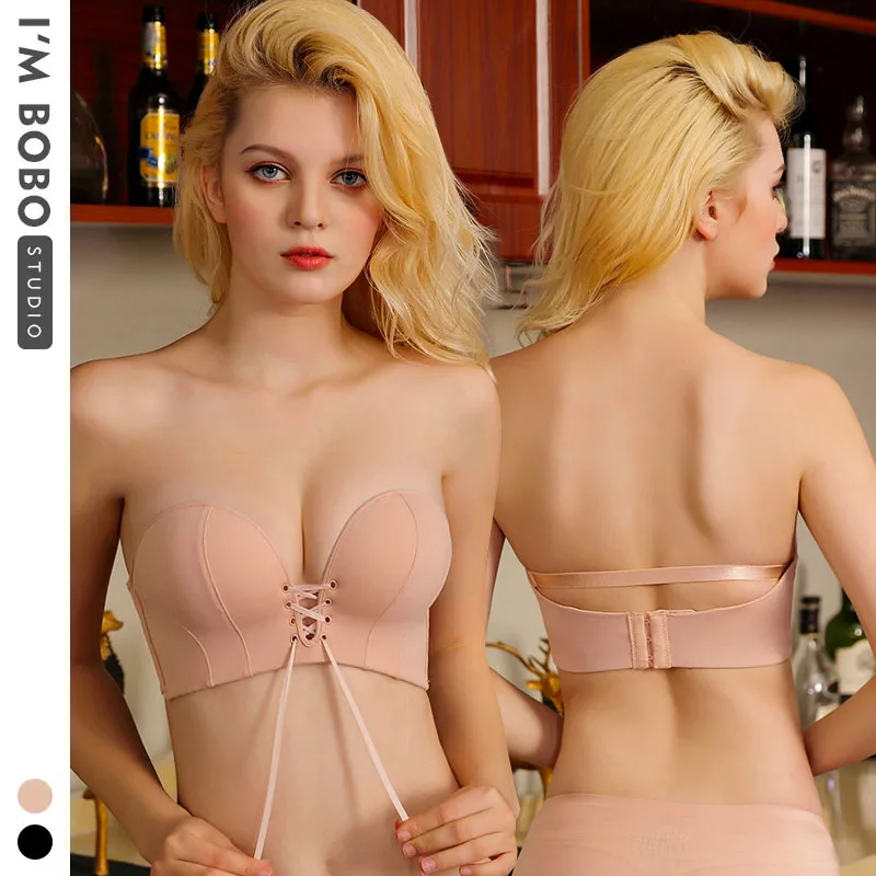 Бюстгальтер пуш ап с чашкой AB женский сексуальный бесшовный бюстгальтер нижнее