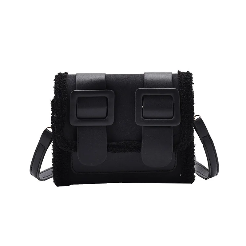 

Autumn and winter foreign style messenger bag new fashion small square bag texture Cambridge bag shoulder bag