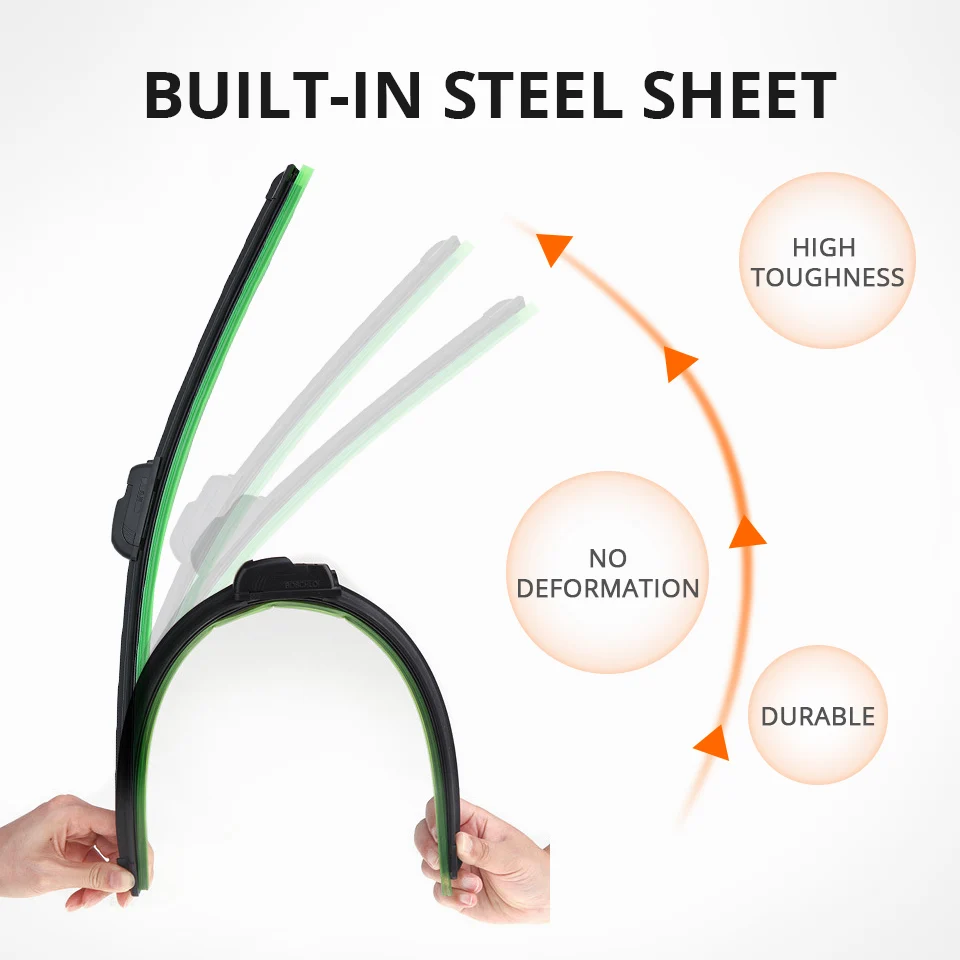 19 дюймов Универсальный боксеры u типа щетка стеклоочистителя для лобового стекла