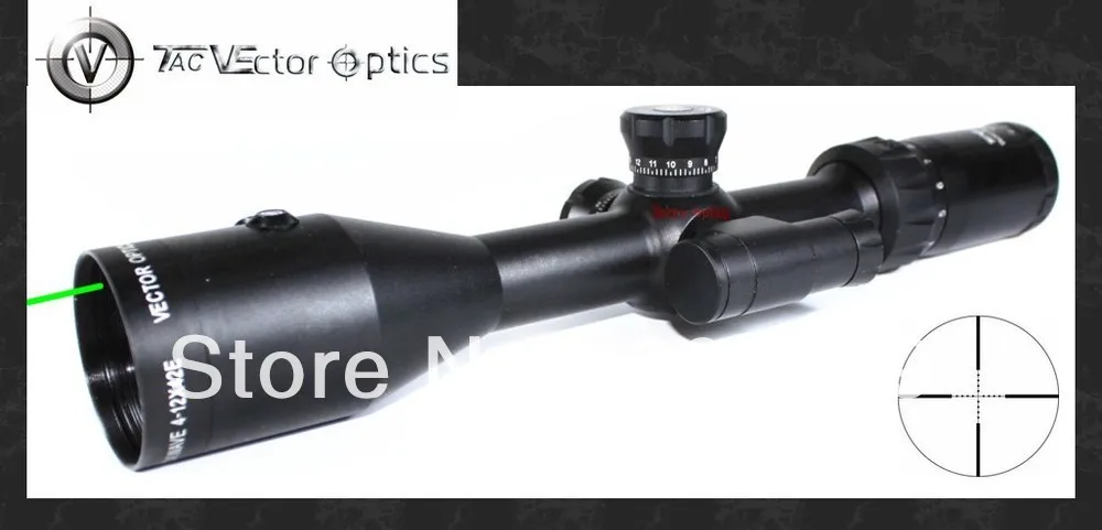 Векторная оптика Reaper 4-14x50 тактический прицел с кольцом крепления, MP сетка длинный рельеф глаз. 223 вид