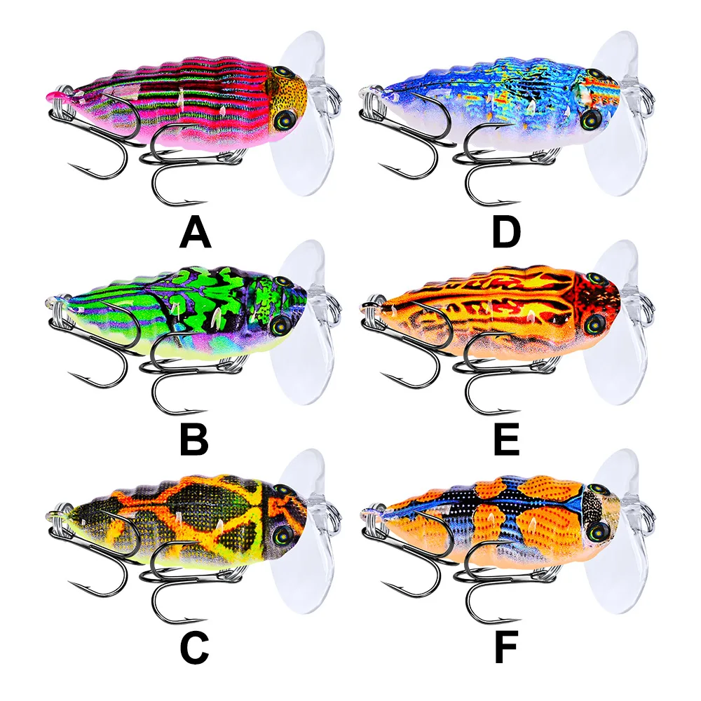 

4Cm Plastic Hard Bait Knows The Fishing Bait Popper Artificial Lure