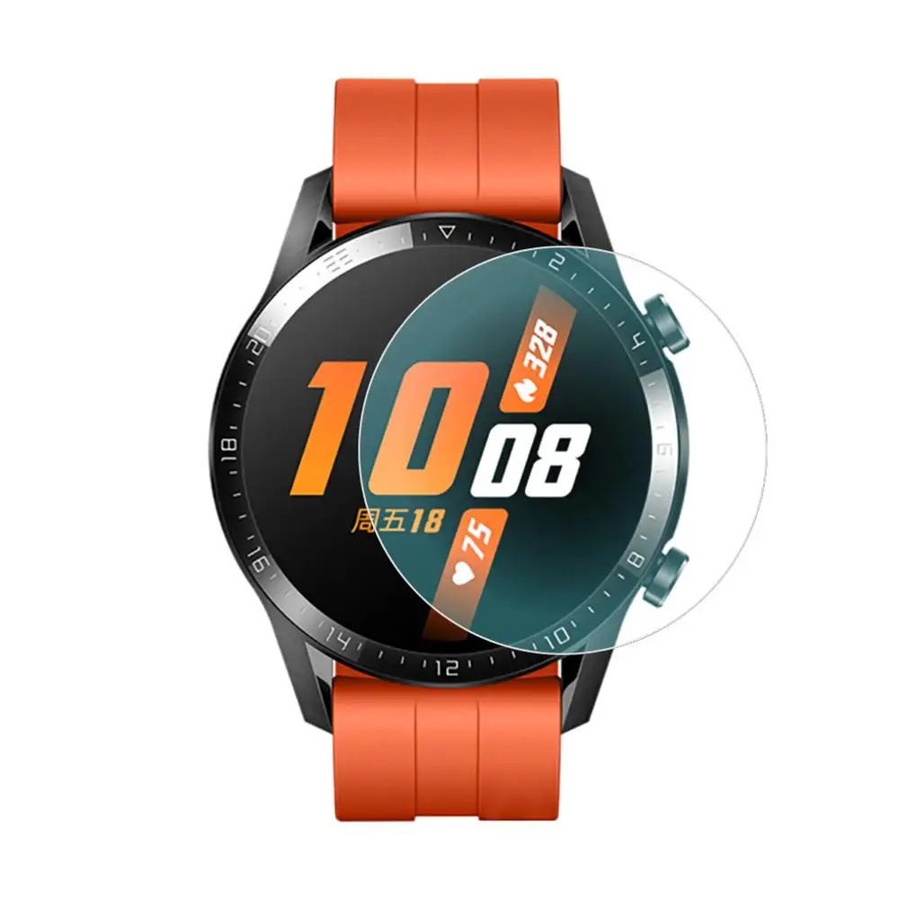 

For Huawei Watch GT 2 42mm 46mm Tempered Glass Screen Protector 9H Scratch Proof Explosion-Proof Smartwatch Protective Glass
