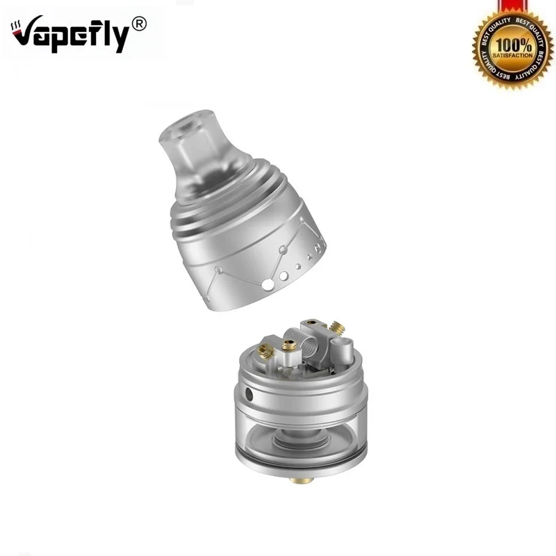 Original Vapefly Galaxies MTL Squonk RDTA Tank 2ml Vape Atomizer Top-filling Bottom Feeding Vaporizer VS Oumier Wasp Nano | Электроника