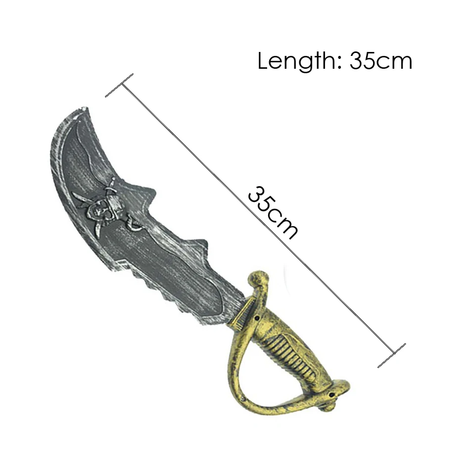 Umorden Детский Пиратский Нож Корсар Карта сокровищ Золотая монета телескоп и