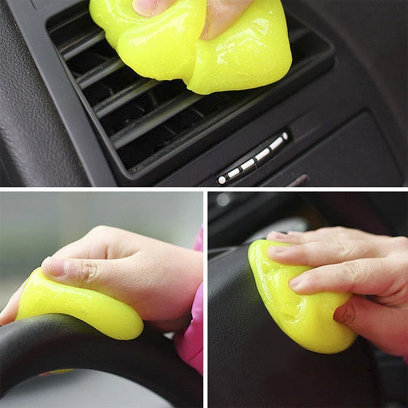 

2020 New Car Accessories Interior Magic Dust Cleaner Compound Super Clean Slimy Gel for Phone Laptop Pc Computer Keyboard