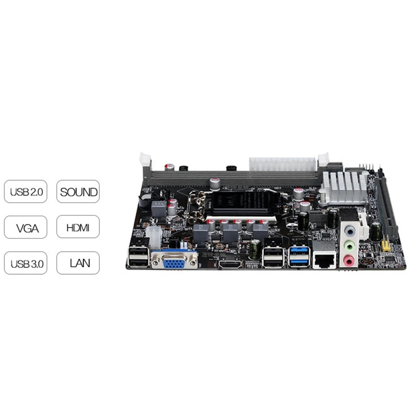 Lga 1155 B75 P8B75 M P8B75M/Csm Материнская плата Гнездо Sata Iii 4 X Ddr3 32Gb Usb3.0 M/Csm материнская