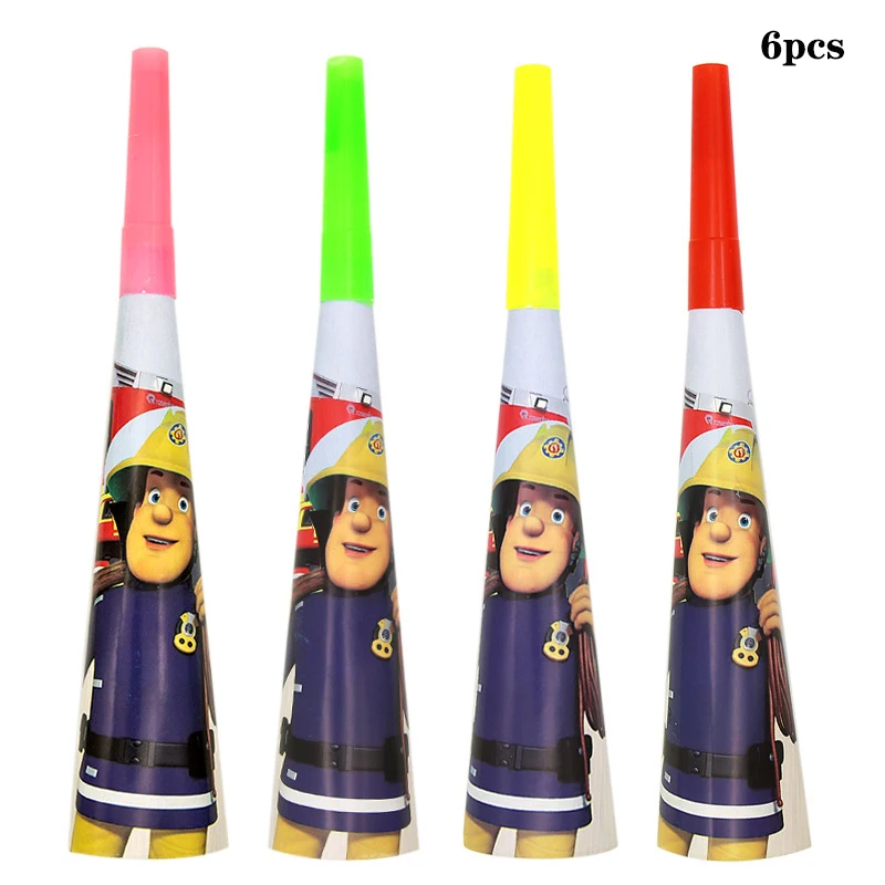 Вечерние одноразовые столовые приборы Пожарный Сэм бумажная салфетка под