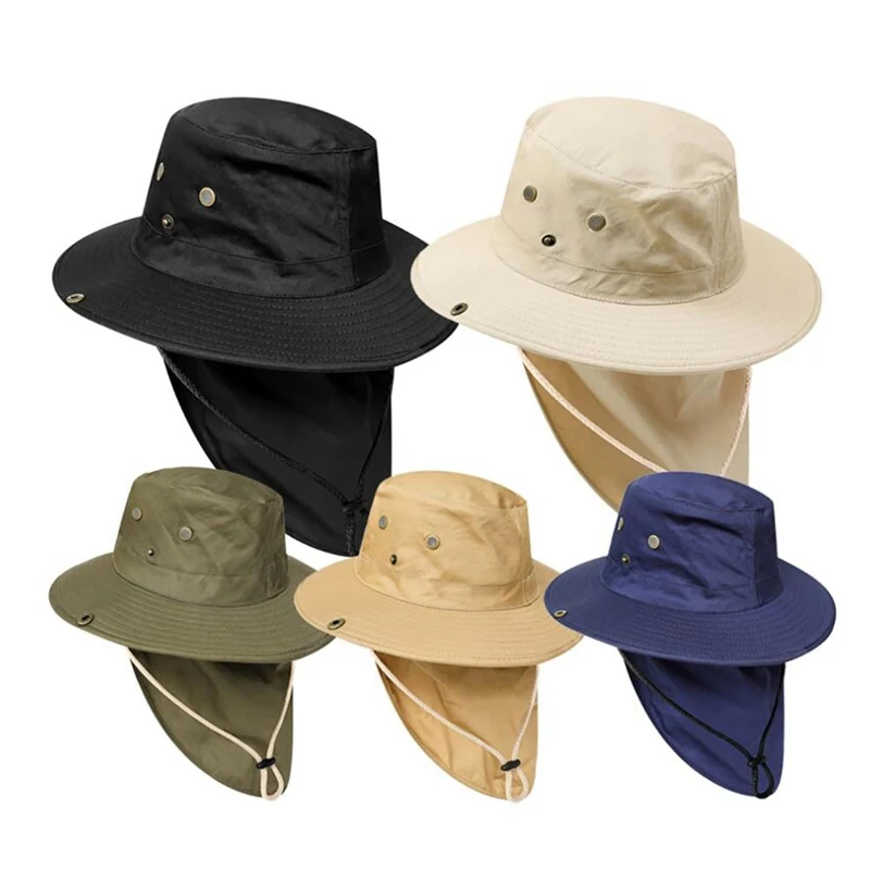 На открытом воздухе с клапаном Кепки незапотевающие переносной зонтик шеи