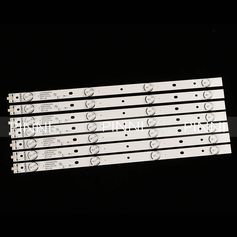 

Brand new original for kangjia LED43M360A LED43M3000A LED43R6000U light strip 35021982 35022001